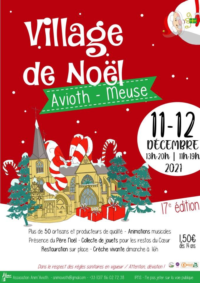 Vins d'Alsace Etienne SIMONIS - Venez découvrir nos vins au Village de Noël d'Avioth (55) les 11 et 12 décembre 2021 !