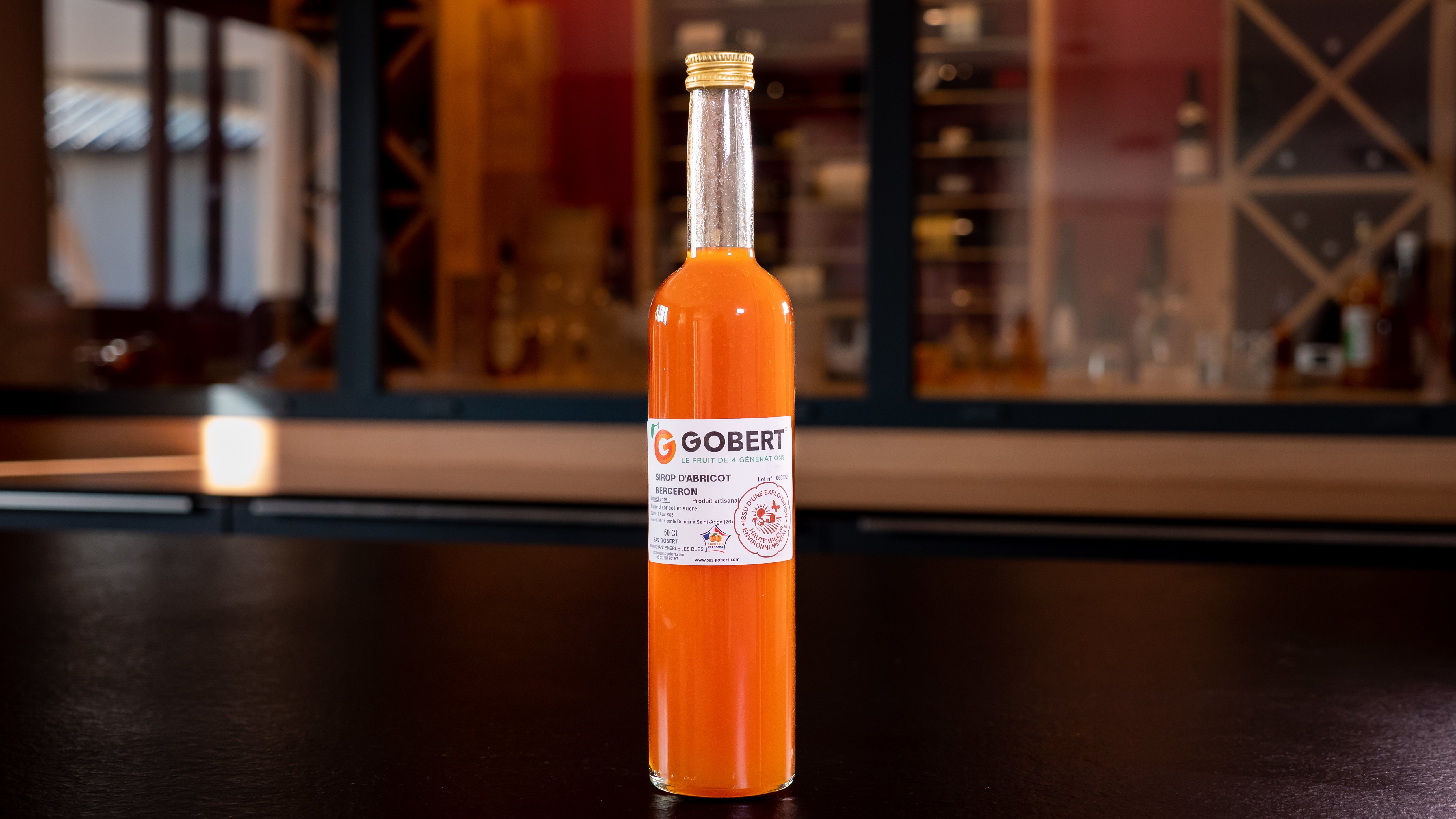 Gobert, le fruit de 4 générations - Sirop d'abricot